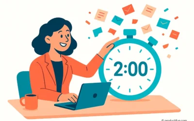 La règle des 2 minutes : l’arme secrète anti-procrastination qui va changer votre vie au travail